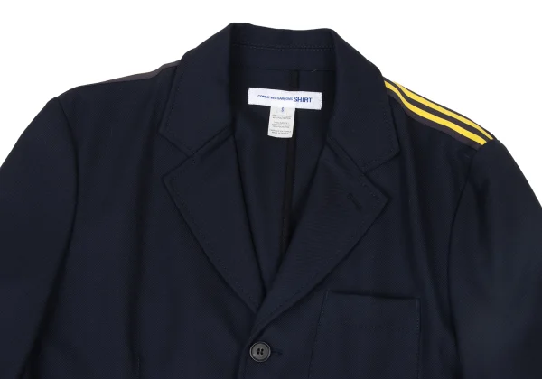 COMME des GARCONS SHIRT Wool Poly Tape Design Jacket K-173897_003
