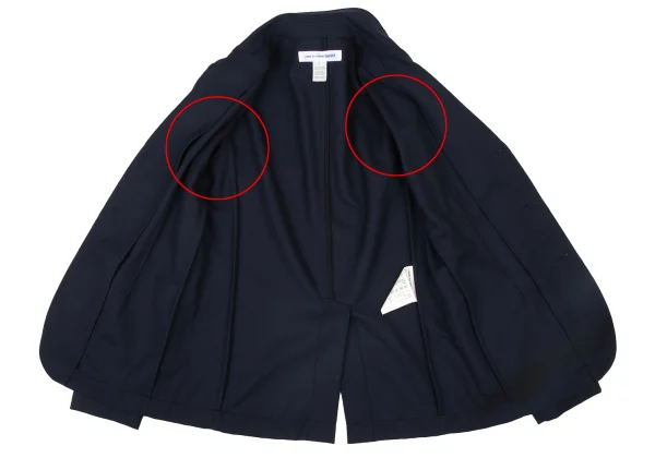 COMME des GARCONS SHIRT Wool Poly Tape Design Jacket K-173897_013
