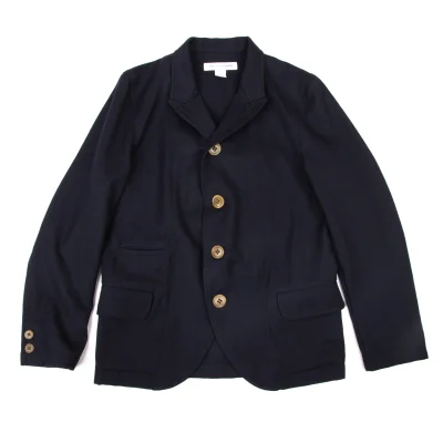 COMME des GARCONS SHIRT Wool Peak Lapel Jacket