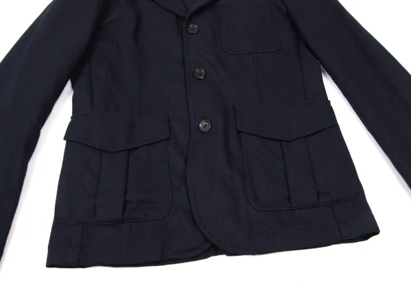 COMME des GARCONS SHIRT Flap Pockets Wool Blend Jacket  K-173900_009