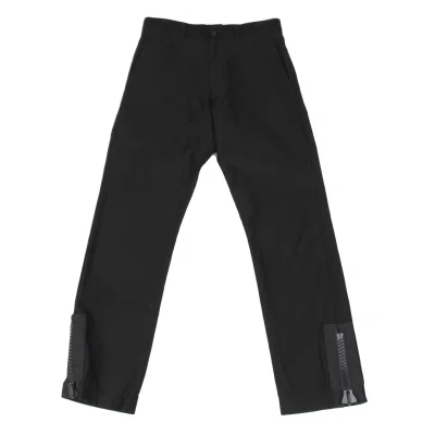 COMME des GARCONS SHIRT Zippered Hems Cotton Pants