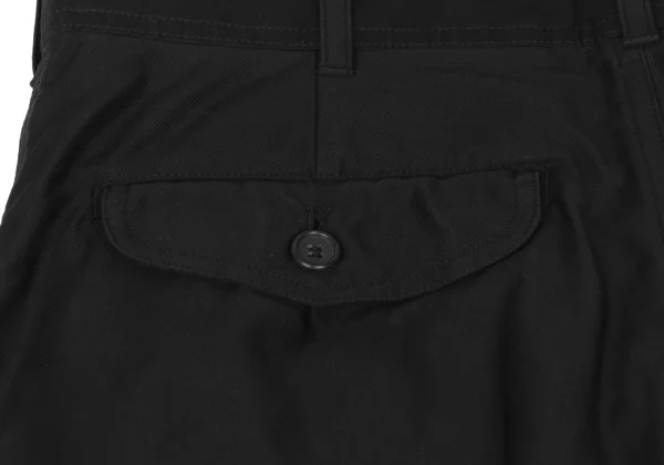 COMME des GARCONS SHIRT Zippered Hems Cotton Pants K-173902_010
