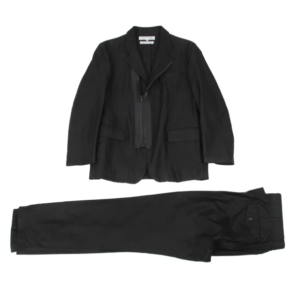 COMME des GARCONS SHIRT Zippered Hems Cotton Pants K-173902_012