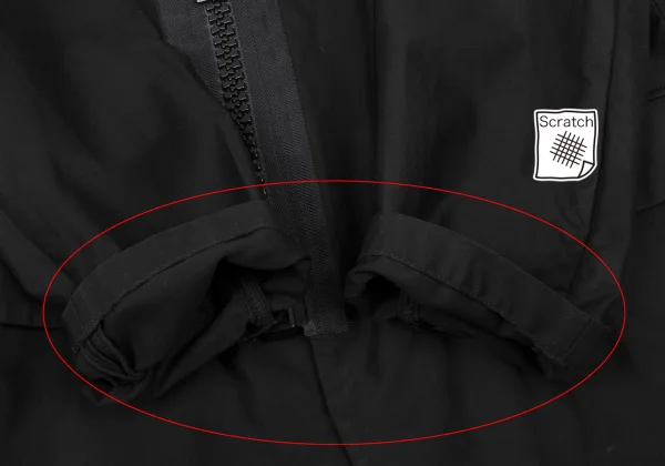 COMME des GARCONS SHIRT Zip Detail Cotton Hem Jacket & Pants K-173903_010