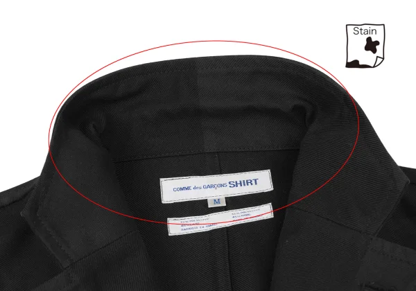 COMME des GARCONS SHIRT Poly Wool Block Panel Jacket K-173904_007