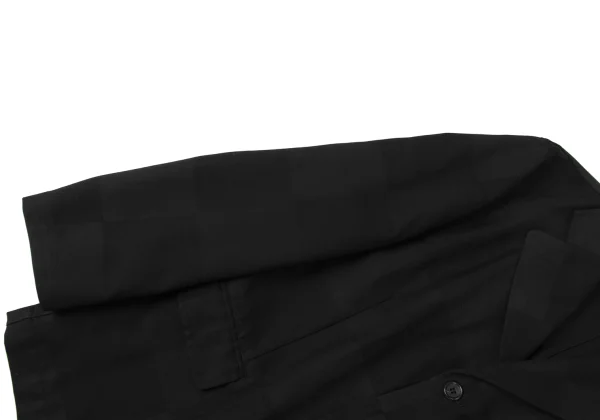COMME des GARCONS SHIRT Poly Wool Block Panel Jacket K-173904_008