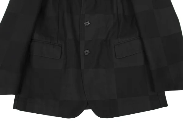 COMME des GARCONS SHIRT Poly Wool Block Panel Jacket K-173904_011