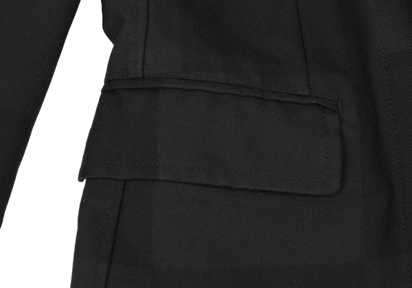 COMME des GARCONS SHIRT Poly Wool Block Panel Jacket K-173904_013