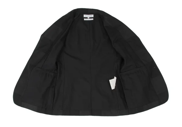 COMME des GARCONS SHIRT Poly Wool Block Panel Jacket K-173904_015