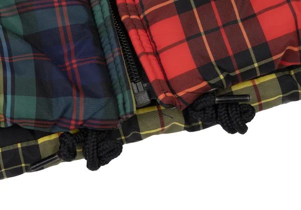 COMME des GARCONS SHIRT Colorful Check Patchwork Padded Vest K-173905_009