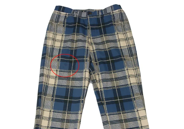 COMME des GARCONS SHIRT Poly Check Corduroy Pocket Pants K-173907_002
