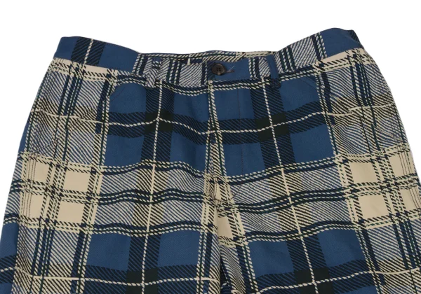 COMME des GARCONS SHIRT Poly Check Corduroy Pocket Pants K-173907_004