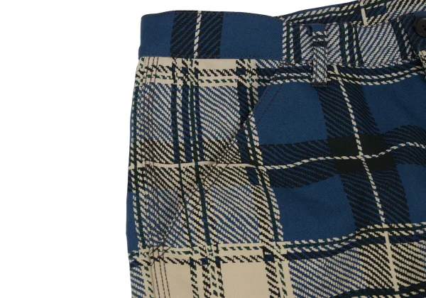 COMME des GARCONS SHIRT Poly Check Corduroy Pocket Pants K-173907_005