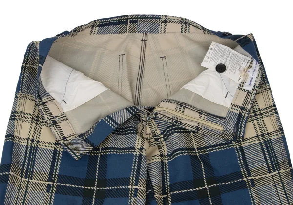 COMME des GARCONS SHIRT Poly Check Corduroy Pocket Pants K-173907_007