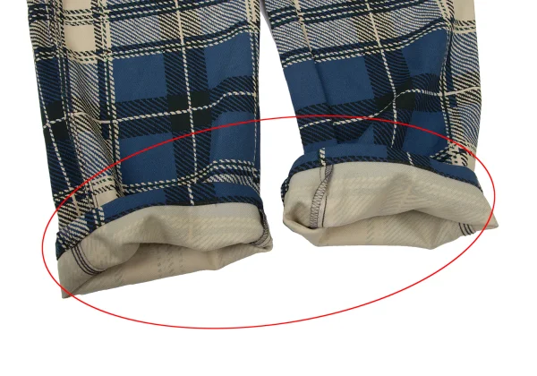 COMME des GARCONS SHIRT Poly Check Corduroy Pocket Pants K-173907_009