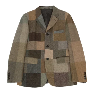 OMME des GARCONS HOMME DEUX Multi Herringbone Jacket