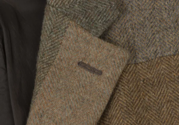 OMME des GARCONS HOMME DEUX Multi Herringbone Jacket K-173909_004