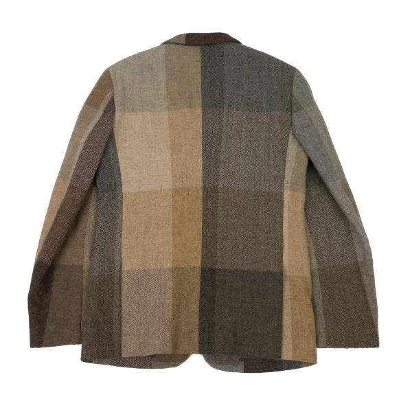 OMME des GARCONS HOMME DEUX Multi Herringbone Jacket K-173909_017