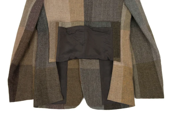 OMME des GARCONS HOMME DEUX Multi Herringbone Jacket K-173909_018