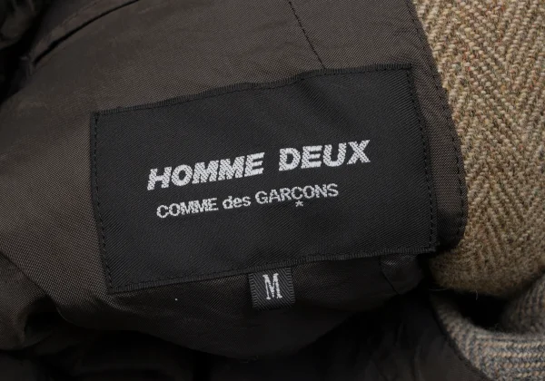 OMME des GARCONS HOMME DEUX Multi Herringbone Jacket K-173909_020