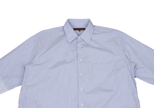 COMME des GARCONS HOMME DEUX Cotton Sleeve Switching Striped Shirt K-173910_002