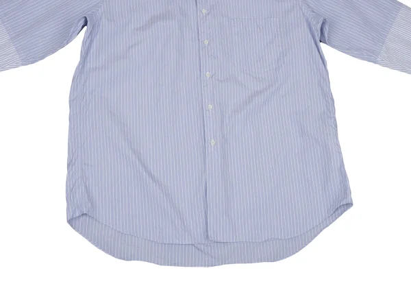 COMME des GARCONS HOMME DEUX Cotton Sleeve Switching Striped Shirt K-173910_008