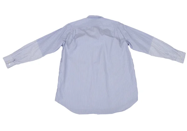 COMME des GARCONS HOMME DEUX Cotton Sleeve Switching Striped Shirt K-173910_010