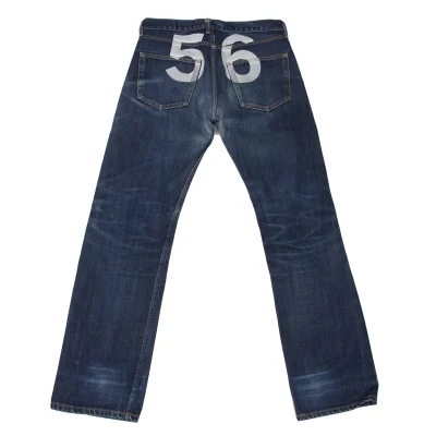 JUNYA WATANABE MAN COMME des GARCONS Back Printed Jeans