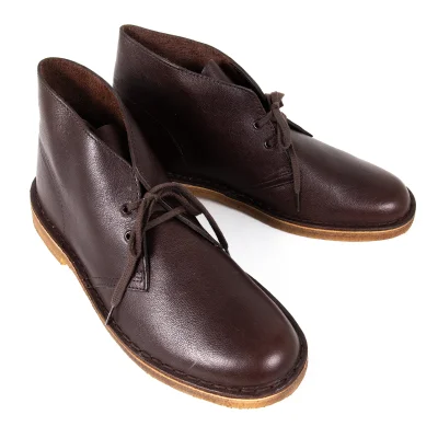 Clarks Leather Desert Boots 