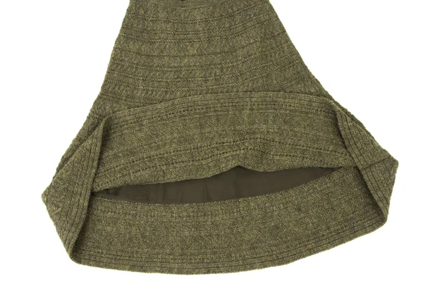 yoshie inaba Wool Cable Knit Skirt K-173928_007