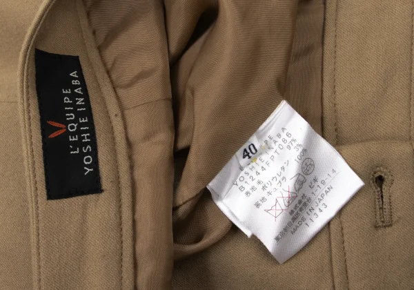 L'EQUIPE YOSHIE INABA Wool Shorts K-173929_011