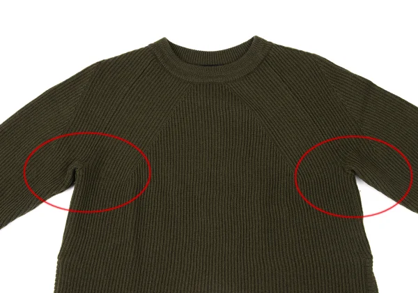 L'EQUIPE Side Zip Rib Knit Sweater K-173930_003