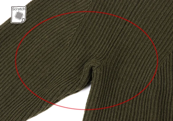 L'EQUIPE Side Zip Rib Knit Sweater K-173930_004