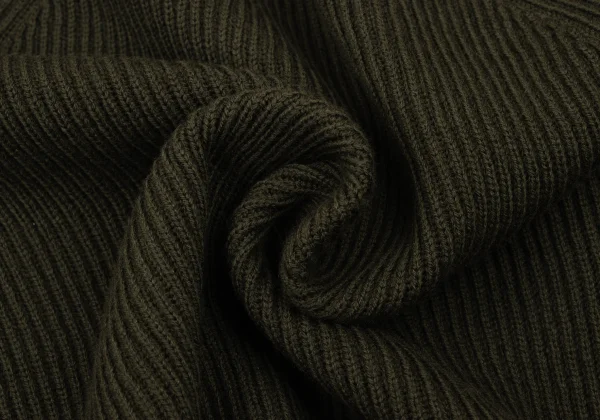 L'EQUIPE Side Zip Rib Knit Sweater K-173930_013