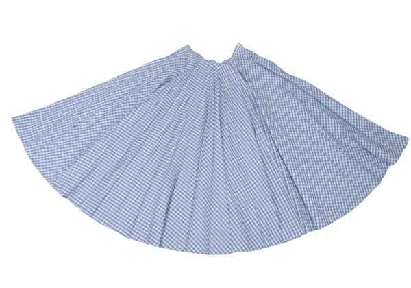 JUNYA WATANABE COMME des GARCONS Poly Cotton Gingham Check Pleated Skirt K-173931_002