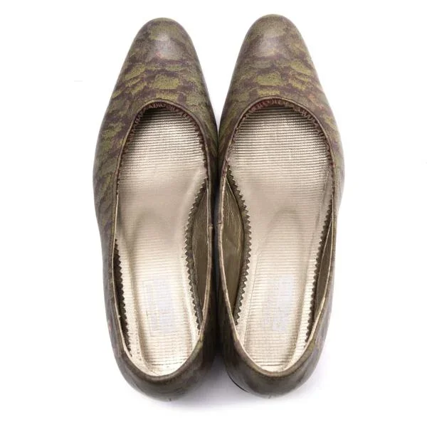 ISSEY MIYAKE FETE Farm Printed Pumps K-173933_010