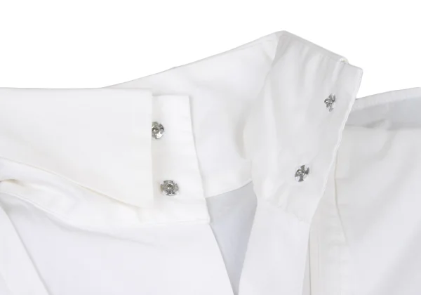 Yohji Yamamoto FEMME Switching Cotton Shirt K-173934_004