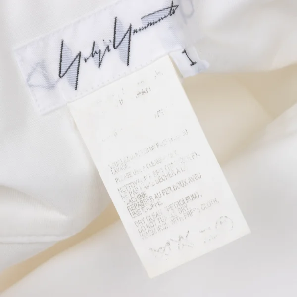 Yohji Yamamoto FEMME Switching Cotton Shirt K-173934_016
