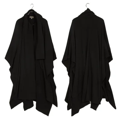 Yohji Yamamoto POUR HOMME Cotton Sweatshirt Stole Cape