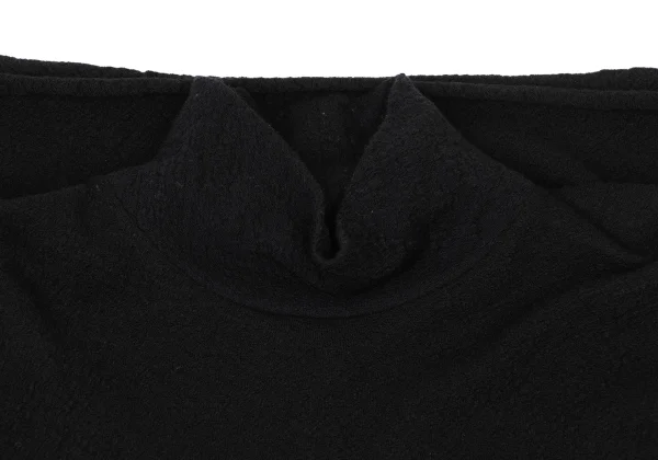 Y's Asymmetric Design Wool High Neck Knit Top K-173938_004