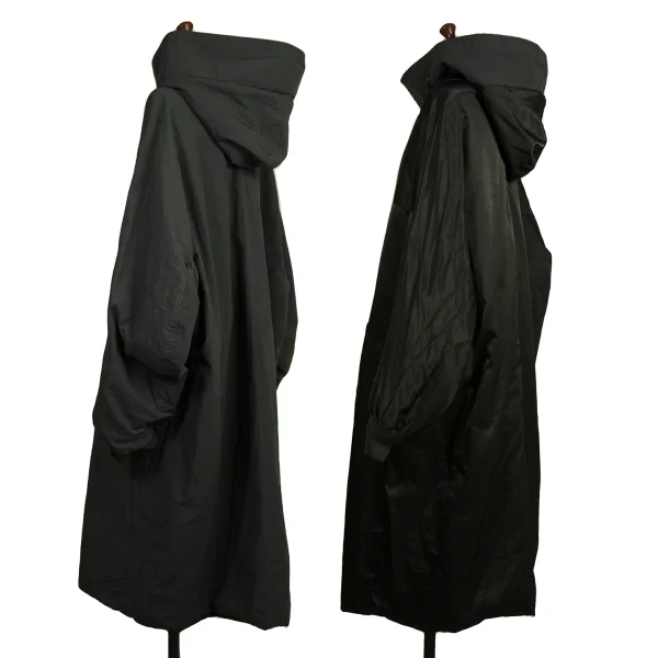 Y's Reversible Padded Nylon Hooded Coat K-173940_002
