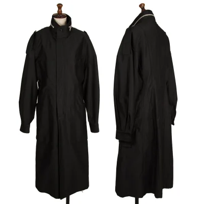 Y's.... Back Cut Off Double Zip Coat