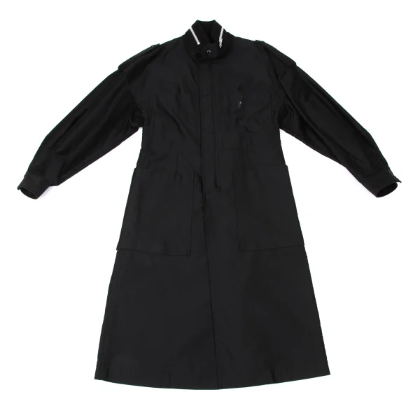 Y's.... Back Cut Off Double Zip Coat K-173945_002