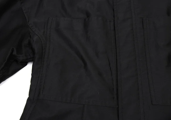 Y's.... Back Cut Off Double Zip Coat K-173945_009