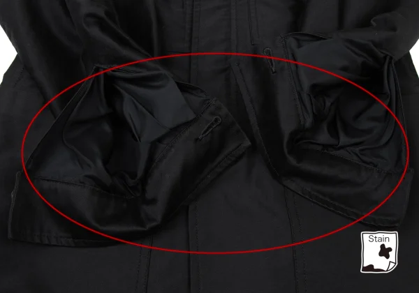 Y's.... Back Cut Off Double Zip Coat K-173945_012