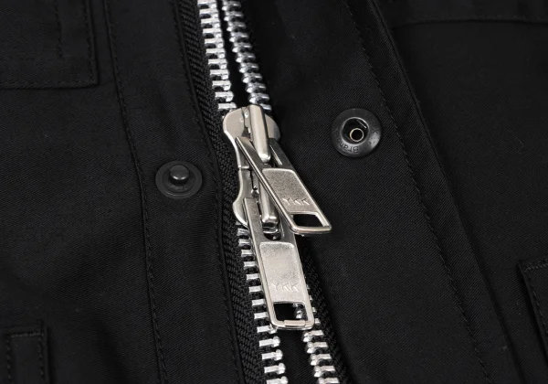 Y's.... Back Cut Off Double Zip Coat K-173945_015