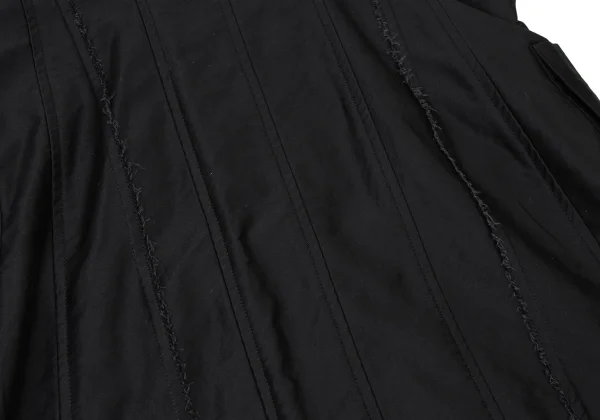 Y's.... Back Cut Off Double Zip Coat K-173945_018