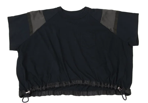 sacai Switching Drawstring Hem Raglan T Shirt K-173947_002