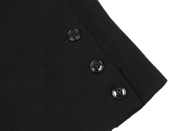 EMPORIO ARMANI Hem Buttons Wool Sleeveless Top K-173953_011