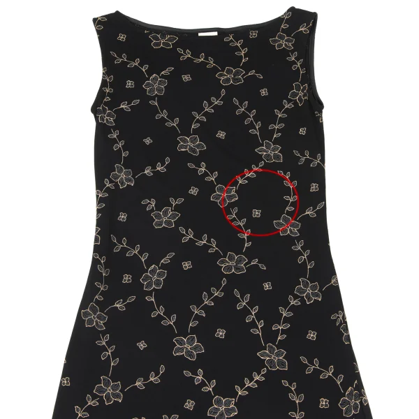 K OF KRIZIA Floral Patterned Sleeveless Dress K-173954_003